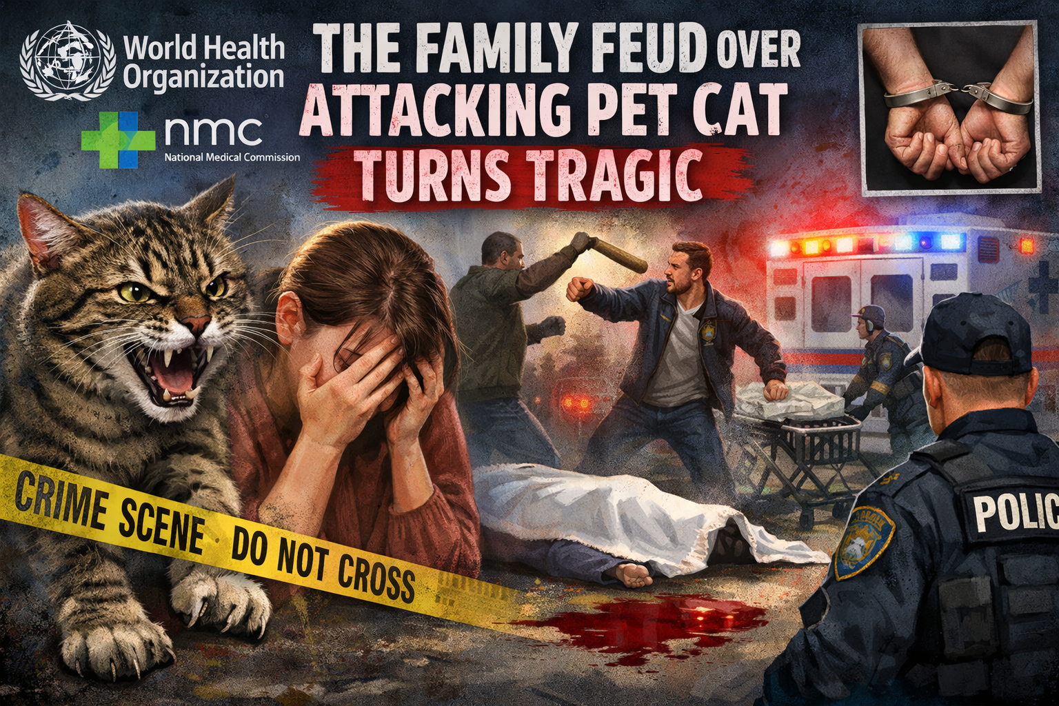 The Family Feud Over Attacking Pet Cat, Turns Tragic (WHO & NMC Perspective)